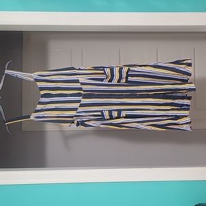 EUC - Exhilaration Button Down Sundress with Side Cut Outs - Size XXL